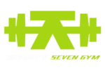 Logo con fondo transparente seventy seven gym