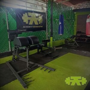 Zona para tren inferior en seventy seven gym